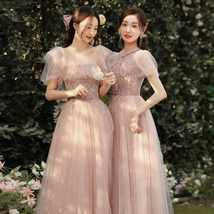 S2658R 2026 New Elegant fairy Waist High-end <b>Tight</b> Wedding Evening Party Dress - Product Image 3