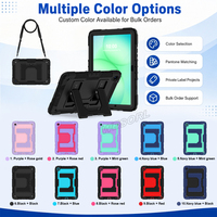 Funda Resistente a Impactos para Samsung Tab A11 8.7 Pulgadas 2025 X110 X115 X117 Tab A9 8.7 Pulgadas X115N con Soporte y Correa para Hombro OEM ODM