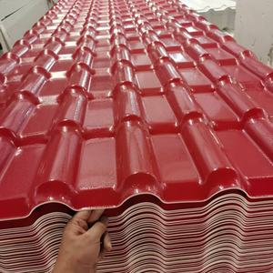 Tuiles de toiture en <span class=keywords><strong>PVC</strong></span> ASA durables, anti-corrosion, légères, matériaux de toiture, tuiles de toiture pour villa, entrepôt - Product Image 6