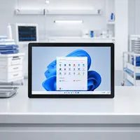Monitor Táctil de 21.5 Pulgadas para Pedidos de Comida en Restaurantes, Pantalla POS Capacitiva FHD 16:9 para Cafeterías y Cocinas