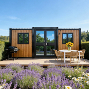 Maisons préfabriquées pliables et extensibles isolées pour l'expédition, à <span class=keywords><strong>vendre</strong></span>, avec espace de jardin autonome - Product Image 1