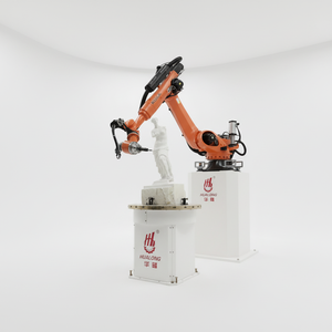 Centre d'usinage robotisé à 7 axes basé sur KUKA pour la fabrication de statues et de colonnes en granit - Product Image 1