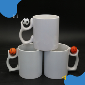 Mug à sublimation de haute qualité, petit, 11 oz, mug en céramique personnalisé, mug à café - Product Image 3