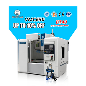 LUZHONG VMC650 High-Accuracy Automated <strong>CNC</strong> Milling Machine <strong>Vertical</strong> <strong>Machining</strong> <strong>Center</strong> With BT40 Spindle Taper 220V