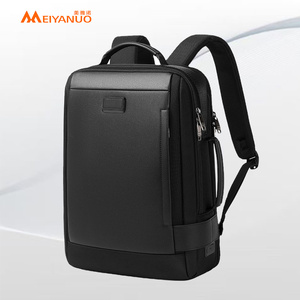 Mochila Expandible Minimalista de Tela Oxford de Color Sólido con Puerto USB, Mochila para Computadora de Gran Capacidad para <span class=keywords><strong>Hombre</strong></span> - Product Image 1