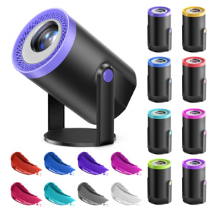 JUNUO Turn 1 Hot Selling Mini <b>Projector</b> 200Ansi 720P 1+8GB Newest <b>Android</b> 14 with BT Portable <b>Projector</b> for Home Use - Product Image 4