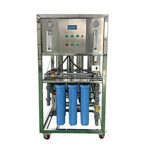 Machine à eau pure de 1 tonne par heure avec pompe haute efficacité et filtre à tambour par osmose inverse pour ligne de production d'eau pure - Product Image 2