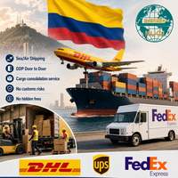 Transitaire Chine vers Colombie DDP Fret maritime Bogota Services logistiques Transport de fret chinois DDP Colombie