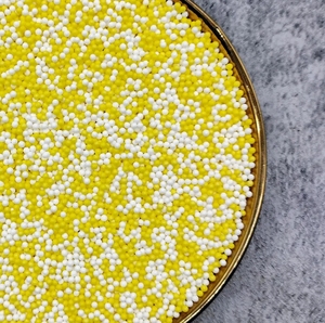 Manik-manik gula Sprinkles dapat dimakan kustom untuk dekorasi kue permen mutiara warna-warni untuk alat dekorasi Cupcake kue - Product Image 4
