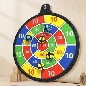 Play Safe <b>Dart</b> Toy Eco-Friendly 6 <b>Darts</b> Sticky Balls Magnetic Dartboard - Product Image 1