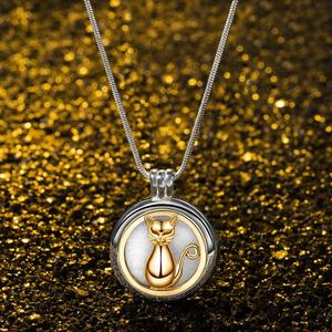 香水アロマエッセンシャルオイルアロマセラピーディフューザーロケットペンダントネックレス - Product Image 4