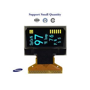 โมดูล <span class=keywords><strong>OLED</strong></span> ความละเอียดสูง0.96นิ้ว128x64จุดสีเหลืองสีฟ้า30ขา SSD1306สัมผัสขนาดเล็กจอแอลซีดี - Product Image 4