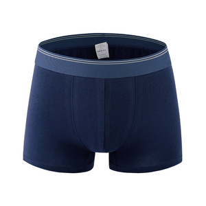 Vanfound Super Boxer grande taille avec logo XL pour hommes, caleçon jambe large couleur unie, sous-vêtements tricotés, cheveux pour adultes plus <span class=keywords><strong>engrais</strong></span> - Product Image 5