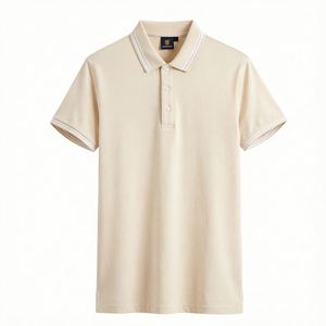 Polo à manches courtes 100 % coton, séchage rapide, anti-humidité, avec logo personnalisé, pour uniformes de boutique de mode et de café 2026 - Product Image 2