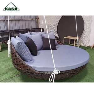 Chaise suspendue en rotin pour jardin extérieur, canapé, chaise longue, chambre d'hôtel, <span class=keywords><strong>lit</strong></span> <span class=keywords><strong>de</strong></span> <span class=keywords><strong>soleil</strong></span>, Patio, <span class=keywords><strong>lit</strong></span> pivotant, bonne vente - Product Image 2