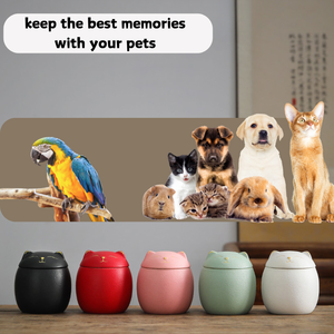 High Quality Cat Dog Shaped Ceramic Pet Urn Customizable 500ml Pet <strong>Keepsake</strong> <strong>for</strong> Dog Cat <strong>Ashes</strong> - Product Image 4
