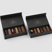 Individuell Bedruckte Luxus-Geschenkbox für Schokolade mit Magnetverschluss für Feiertagsverpackungen vom Hersteller