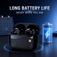 Audífonos Intrauditivos para Juegos P-M6 2.4G con Latencia Cero, Cancelación de Ruido ANC -45dB, V5.4, Micrófono Dual ENC, LED, Batería de Larga Duración
