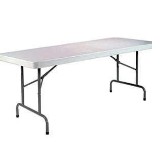 Nhiệm Vụ Nặng Nề HDPE Hình Chữ Nhật Trung Tâm Lớn Sử Dụng Nhựa Foutdoor Patio 6 Ft Gấp Bảng - Product Image 5