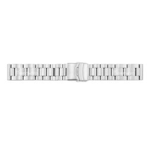 Bracelet de montre vintage Maenwvo en acier inoxydable de 22 mm avec fermoir déployant respirant pour accessoire de montre - Product Image 1