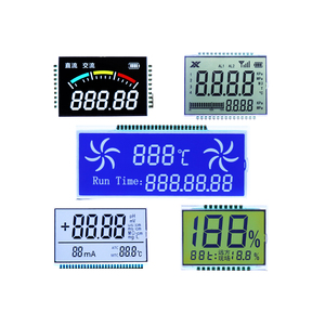 Nhà máy tùy chỉnh 7 đoạn LCD hiển thị TN HTN STN FSTN va Màn hình LCD cho đồng hồ đo nhiệt Dụng cụ điều chỉnh điện áp - Product Image 2