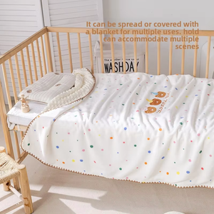 Premium Soft and Lightweight Nursery Baby <b>Blanket</b> White Large Size Soft <b>Newborn</b> <b>Blanket</b> - Product Image 5