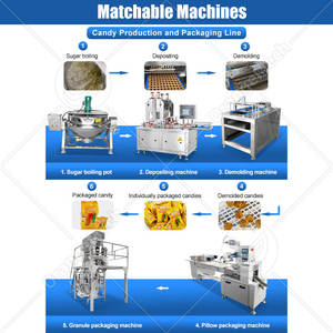 ORME China Confectionery Automatic Pectin Eyeball Gummy Jelly <b>Make</b> Candy Pouring <b>Machine</b> - Product Image 5
