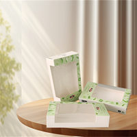 Runxing carton déjeuner sushi moto boîte de livraison de nourriture avec fenêtre transparente