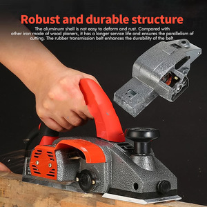 <span class=keywords><strong>Raboteuse</strong></span> électrique Chimei à corps en aluminium 82 mm, portable, multifonctionnelle, pour le travail du bois, polisseuse domestique, machine à découper - Product Image 2