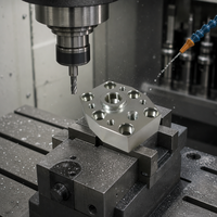 Bloque de Válvulas Hidráulicas de Aluminio de Precisión con Puertos Roscados Elevados y Anodizado Duro para Fábrica