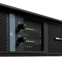 Amplificateur professionnel FP14000 2CH 2350W classe TD avec impédance 8/4 ohms et boîtier métallique pour deux caissons de basses de 18 pouces