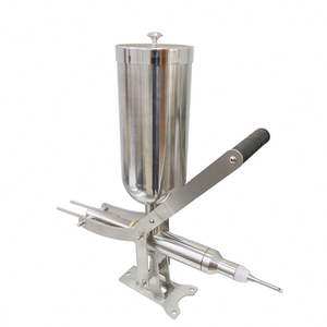 Petite machine manuelle de remplissage de beurre de cacahuète et de crème glacée 5L, moule à pâte, confiture et chocolat pour garnir gâteaux, pains et beignets, idéale pour produits laitiers de qualité supérieure - Product Image 4