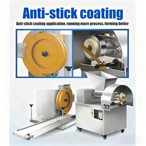 Electric Motor Automatic Pastry Dough Roller & <b>Cookie</b> Dough Making Machine Taro Ball Dividing Rounding Food Grade - Product Image 4