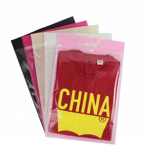 Bolsas de Plástico Transparente con Cierre y Logotipo Personalizado al por Mayor, Bolsas de Embalaje de PVC <span class=keywords><strong>para</strong></span> Ropa y Ropa Interior - Product Image 1
