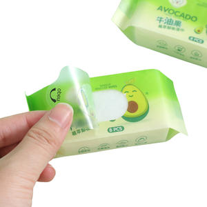 Lingettes humides féminines portables pour les voyages d'affaires, huit petits sachets, lingettes démaquillantes jetables à l'<span class=keywords><strong>avocat</strong></span>, 64 unités - Product Image 1