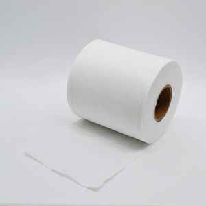 हाइड्रोफिलिक 100% पॉलिएस्टर सादा पैटर्न डिस्पोजेबल सूखी वाइप्स के लिए गैर बुना कपड़े - Product Image 5