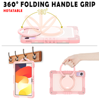 Étui de protection rigide antichoc en silicone PC durable de qualité supérieure avec support pour tablette Redmi Pad SE