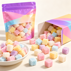 Bonbons Halal en Gros, Goût Raisin <span class=keywords><strong>Tropical</strong></span> Sucré, Sachet de 30g, Bonbons de Loisirs, Friandise à Mâcher, Menthe Rafraîchissante - Product Image 4
