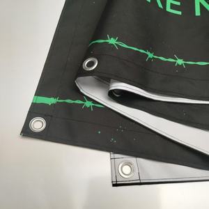 2024 nouveau produit 600D tissu mat bannière imperméable couleur conception personnalisée bâche pour bannière publicitaire - Product Image 5