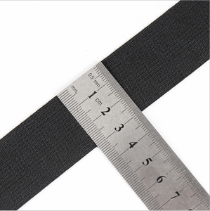 2 polegadas preto e branco <span class=keywords><strong>Elastic</strong></span> Knitting Rubber Webbing para Underwear Knitting - Product Image 5