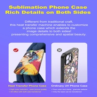 Funda protectora de transferencia de agua TPU 3D personalizada para Samsung S25 y iPhone 17 Series Galaxy Smart Phones Grado automático