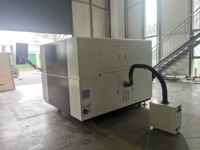 Petite machine de découpe laser à fibre métallique de type portique, commande Cypcut, moteur Yaskawa 1390