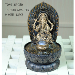 Estatua <span class=keywords><strong>de</strong></span> <span class=keywords><strong>Buda</strong></span> <span class=keywords><strong>de</strong></span> poliresina hecha a mano, precio barato, fuente Shiva - Product Image 5