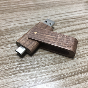 LOGO Tùy Chỉnh Dual Port Bằng Gỗ OTG Loại C Điện Thoại USB3.1 Bộ Nhớ Flash <span class=keywords><strong>Stick</strong></span> Pen Drive 32GB 64GB 128GB - Product Image 4