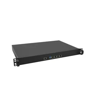 Good Price Firewall Router Quad Core J4125 DDR4 2*SFP 10G 1U Rack Network Server 4*NIC 2*PSU's Pfsense Firewall