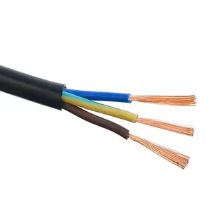 German VDE Certification H05VV-F PVC Sheath 3 Core Wire 1.5mm 2.5mm 4mm 6mm Electrical Wire Power Cable