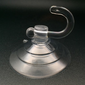 2023 New High Quality Bathroom clear Plastic <b>Suction</b> Cup Wall Hanger Mount <b>Hooks</b> - Product Image 6