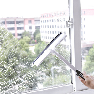 <b>Window</b> Glass Cleaner Squeegee Rubber Blade Single Sided Household <b>Cleaning</b> <b>Tool</b> With Hook <b>For</b> <b>Windows</b> And Tiles - Product Image 1