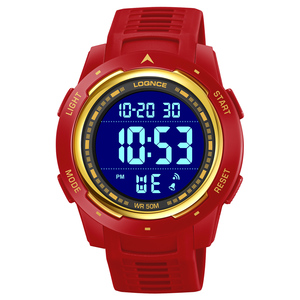 LOQNCE 98008 Orologio Multifunzione con Sveglia, Cronografo, Impermeabile 5Bar, Orologio Digitale, Reloj Hombre, Orologio Sportivo da Uomo per Esterni - Product Image 3