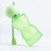 30ml Bunte Mattglas-Parfümflaschen mit Quastenverschluss Nachfüllbarer Luxus-Duftbehälter